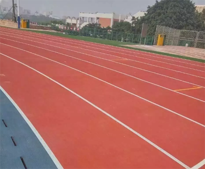 浙江麗水預(yù)制型環(huán)湖跑道
